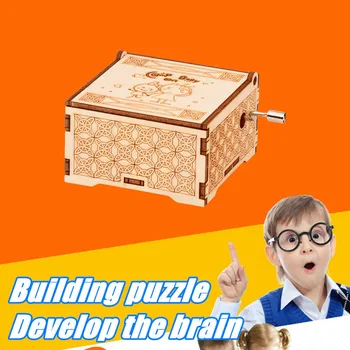 

Duplos Blocks Accessory Children 3D Three-Dimensional Wooden Early Childhood Toy Model Puzzle Music Box Building Brick Toy 9802