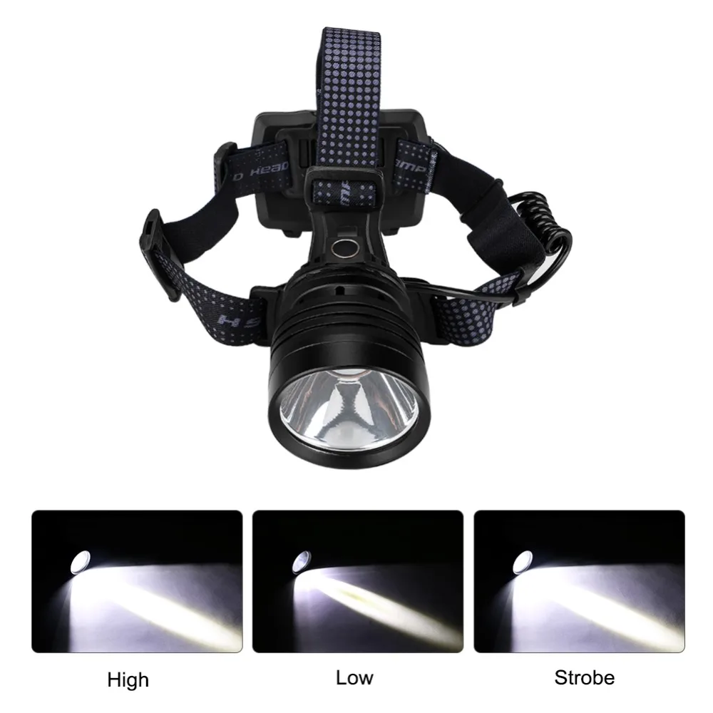 90 градусов Регулируемый P50 светодиодный налобный фонарь дропшиппинг головной светильник водонепроницаемый налобный фонарь для рыбалки вспышка светильник налобный фонарь охотничий светильник