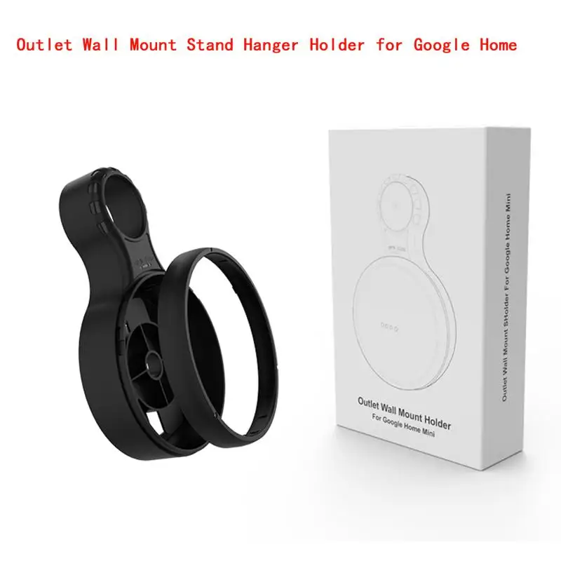 Outlet Wall Mount Holder Stand For Google Home Mini Assistants