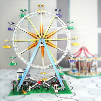 

15012 City Street Creator Series 2478pcs Ferris Wheel Model Building Blocks Kits Toy Compatible with 10247
