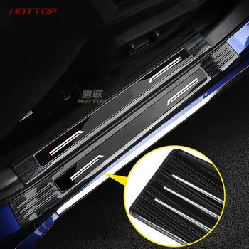 

stainless steel Car Door Threshold bar Sill Scuff Plate for Honda Accord 10th 2018 2019 Car styling accessories