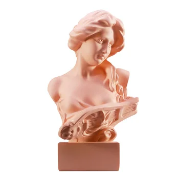 

Colorful European Character Sketching Statue Beauty Sculpture Home Decoration Accessories Abstract Figurines Living Room Decor