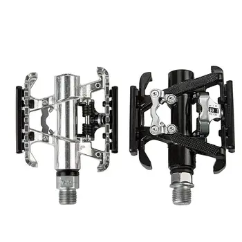 

HiMISS MTB Bicycle Double-sides Ball Bearing Pedal Aluminum Alloy Self-locking Pedal