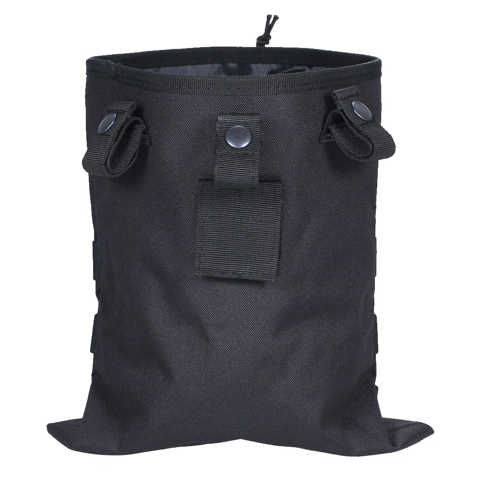Тактическая СВАЛКА падения мешок военный страйкбол EDC сумка сворачивающаяся-вверх мешок для перерабатываемого мусора висячий пояс Пейнтбол Военные Аксессуары