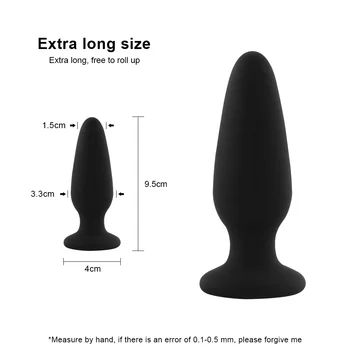 EXVOID Dildo Anal Beads Jelly G-spot Prostate Massager Anal Plugs Sex Toys for Women Men Gay Adult Products Jewellery Butt Plug 5