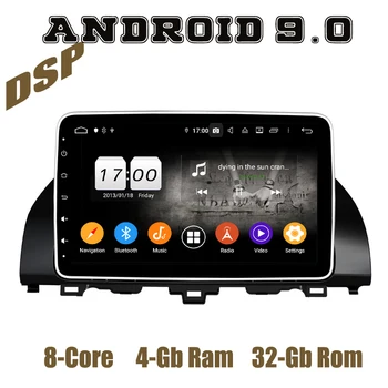 

10.1" IPS Android 9.0 Car GPS Radio Player for honda accord 2018 2019 navigation with dsp PX5 4+64GB Auto Stereo Multimedia