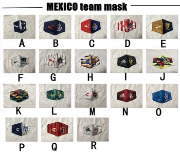 

Mexico team face mask