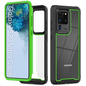 

Shockproof Phone Cases for Samsung Galaxy S20 Plus,PC+TPU Hybrid Full-Body Protect Anti-Knock Phone Shell for Galaxy S20 Ultra