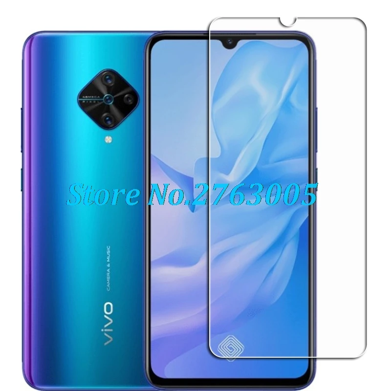 Закаленное стекло для Vivo X50 Lite Y9S V17 V1945A V1945T S1 PRO 1920 защитная пленка Защита экрана