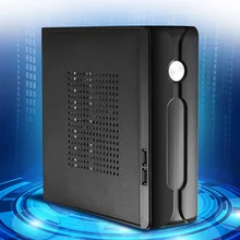 Металлический HTPC ITX маленький корпус игровой чехол для компьютера с облачным терминалом совместимая материнская плата MINI-ITX