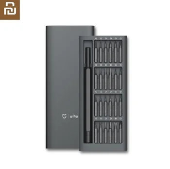 

Youpin Wiha Daily Use Kit 24 Magnetic Bits Alluminum Box DIY Screw Driver Intensive screwdriver Smart Home Set