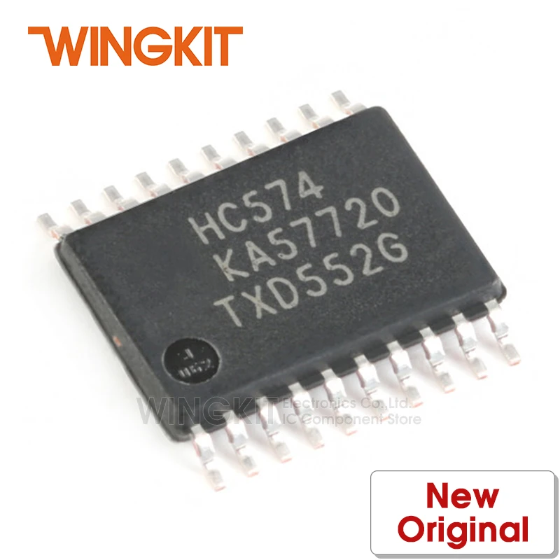 10PCS 74HC574PW,118 TSSOP20 74HC574PW 74HC574 / HC574 TSSOP 20 Octal D ...