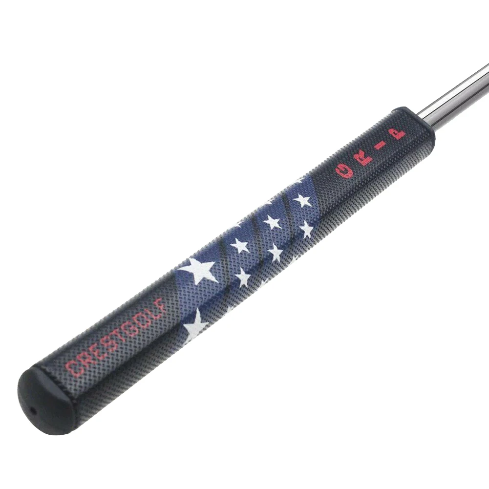 

Practicing Non Slip Golf Grip Training Shockproof Anti Skid Club Gift Putter Faux Leather Star Printed Abrasion Resistant