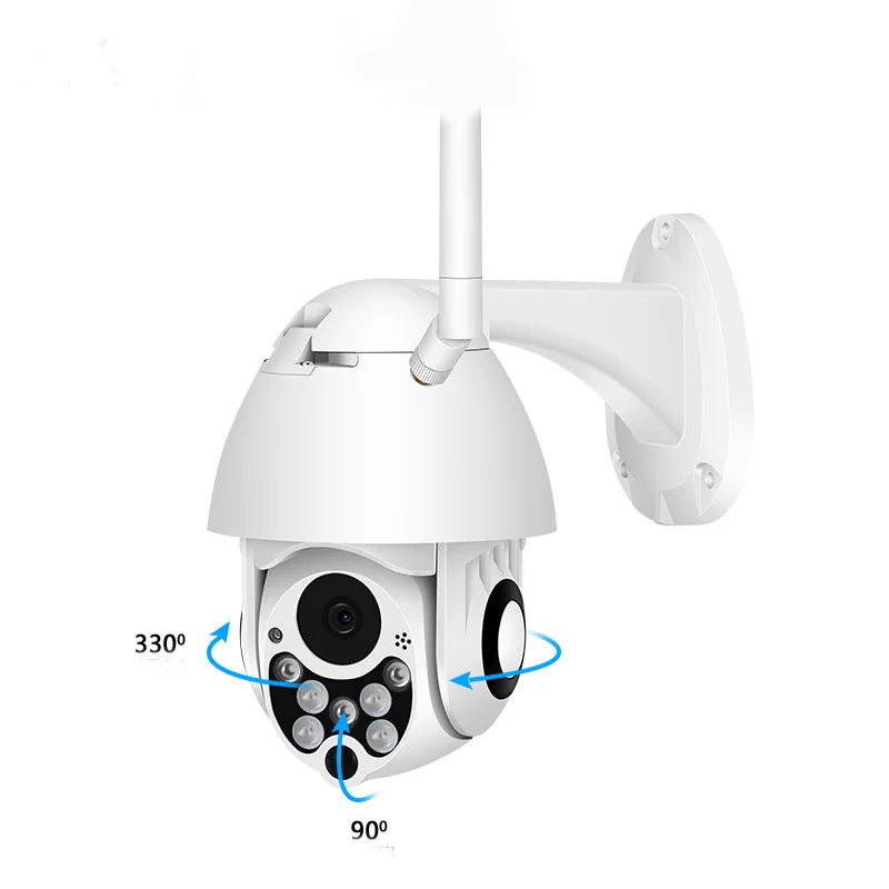 INQMEGA 1080P облачная Wi-Fi PTZ камера наружная 2MP автоматическое отслеживание Домашняя
