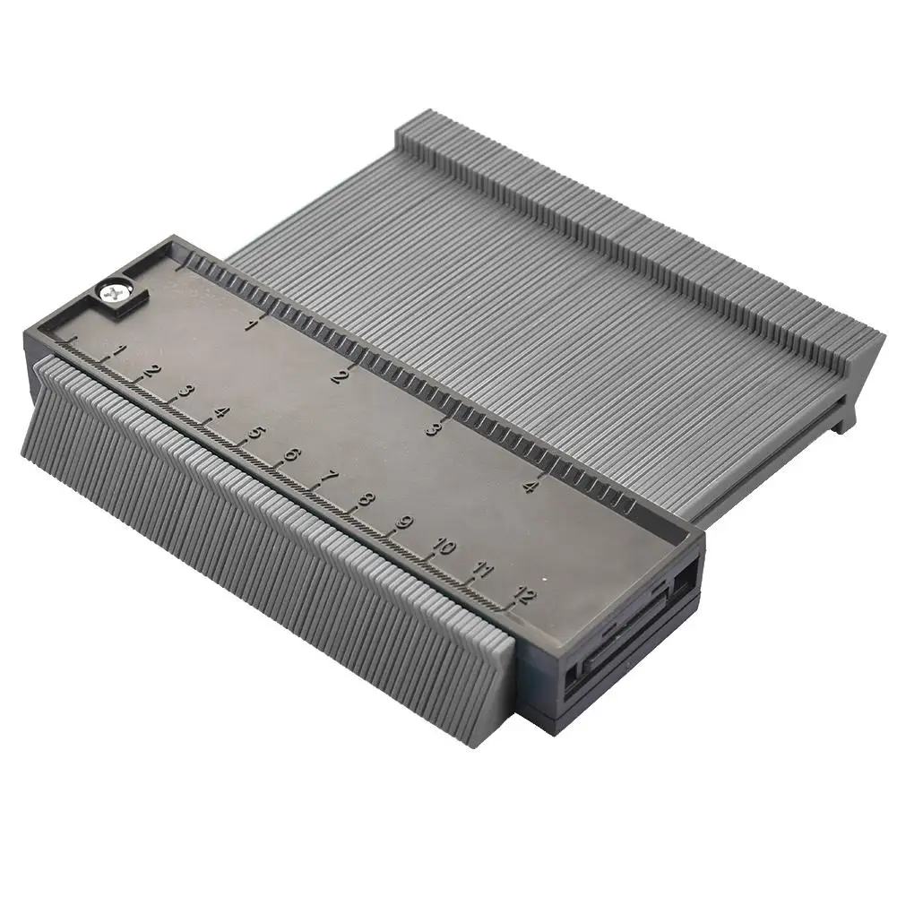 5 inch Plastic Gauge Contour Profile Copy Gauge Duplicator Standard Width Wood Marking Tool Tiling Laminate Tiles General