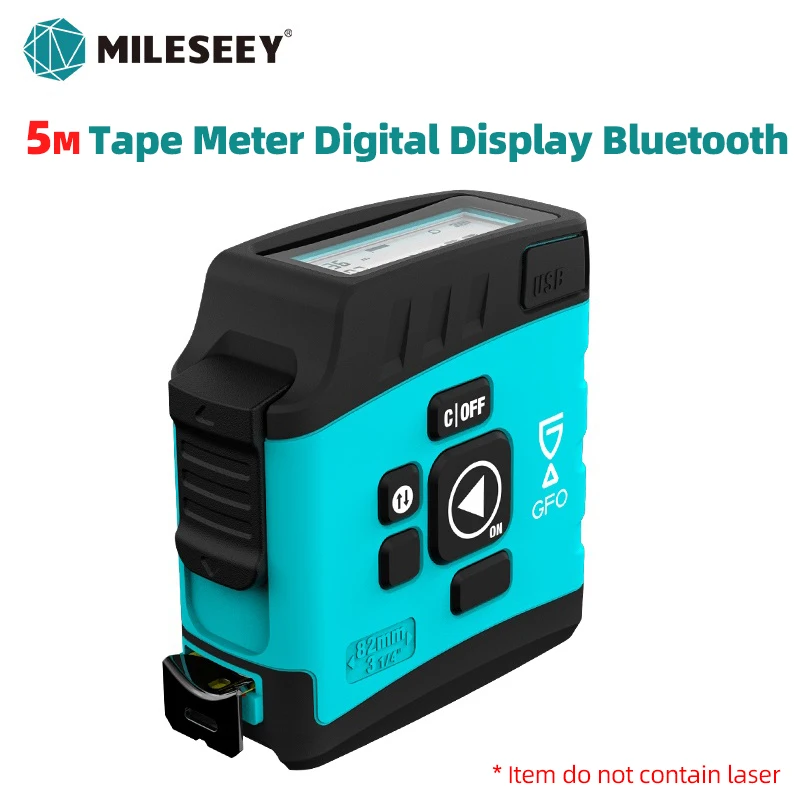 Mileseey5MTapeMeasureRetractableDigitalDisplayWithBluetooth