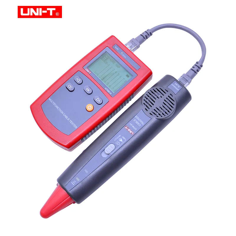 UNI-T UT681A многофункциональный кабель Finder набор сетевой тестер кабельный тестер RJ45 RJ11 провода локатор детектор охотничий инструмент