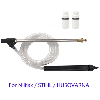 

High Pressure Cleaning Machine Sand Blasting Gun Rust Removal With Two Ceramic Nozzles For Quick Connection