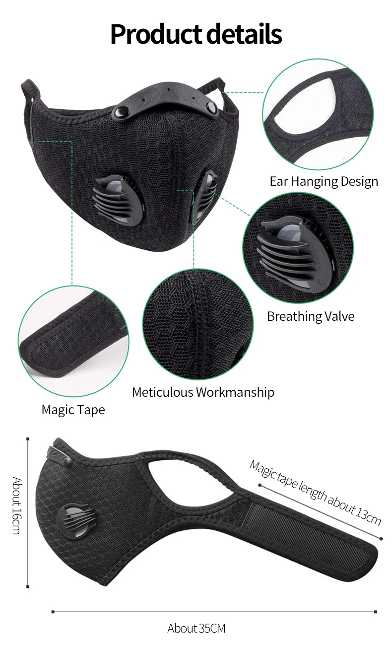 Mesh Cycling Face Mask