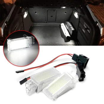 

White Trunk Boot Lights Accessory Universal For Superb Roomster Kodiaq LED Lamp