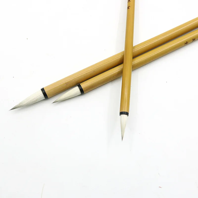 3pcs Calligraphy Chinese Traditional Calligraphy Set Brush Landscape Painting Brush sheep Hair Pen Writing Set for Students paint brush,calligraphy brush,art supplies