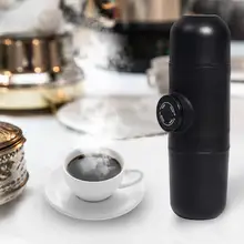 Мини-кофемашина, ручная кофеварка, портативный эспрессо, ручная кофемашина, прессованная для дома, офиса, путешествий