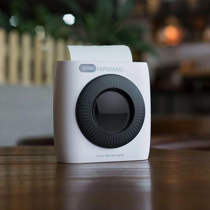 PAPERANG P2 мини термальный принтер bluetooth 4 0 портативный фото 304 точек/дюйм мобильные