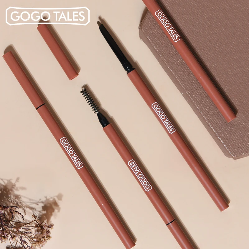 Gogo tales eyebrow enhancer kit brown coffee grey eyebrow pencil long lasting waterproof microblading eyebrow tattoo pen BN213 Gogo tales eyebrow enhancer kit brown coffee grey eyebrow pencil long lasting waterproof microblading eyebrow tattoo pen BN213