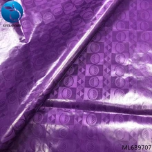LIULANZHI нигерийский жаккард Tissu Bazin Riche Getzner имитированный 10 ярдов Высококачественный хлопок Riche шитье Базен ML6B97