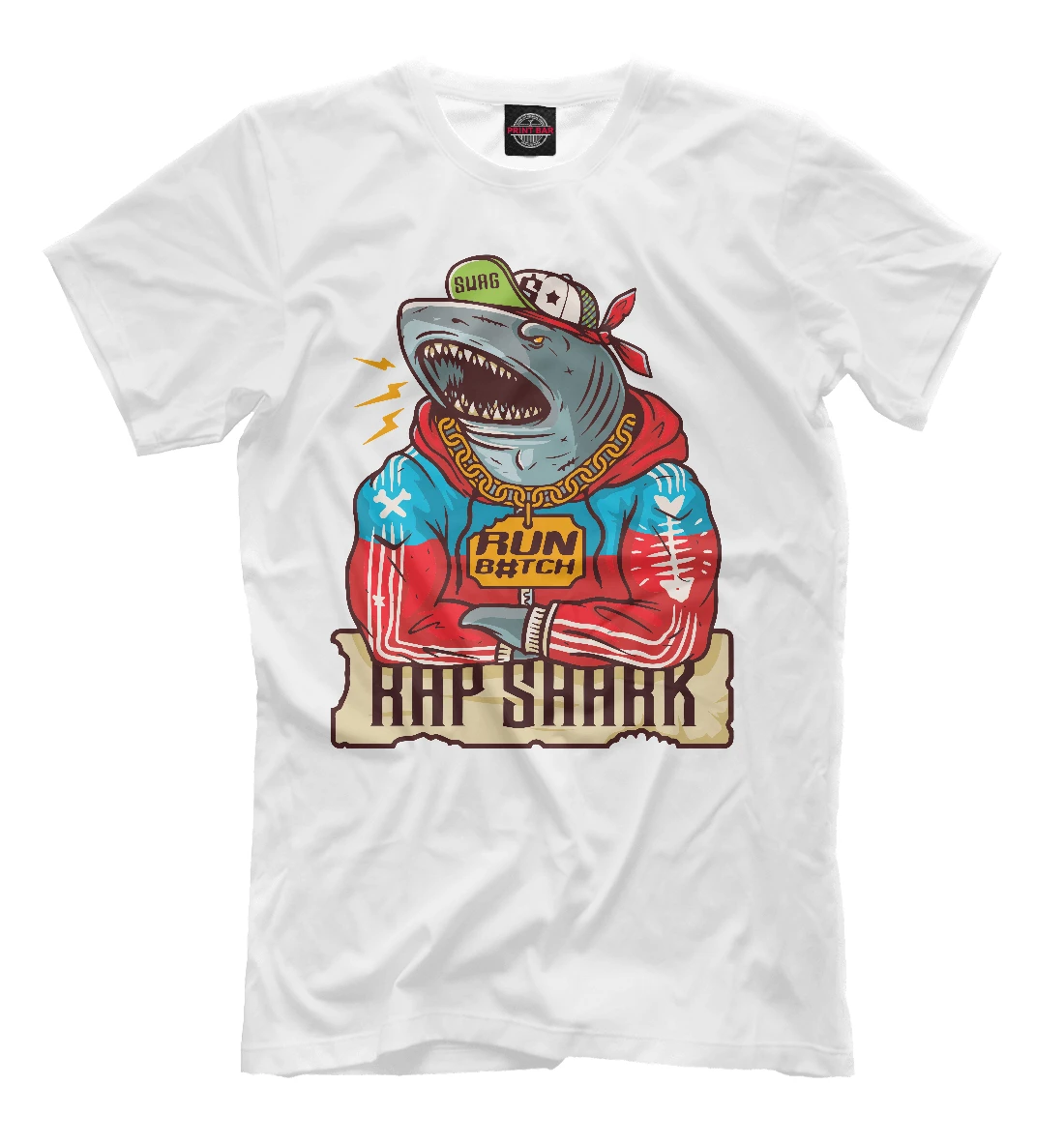 Футболка Shark (Авторские дизайны) | Мужская одежда