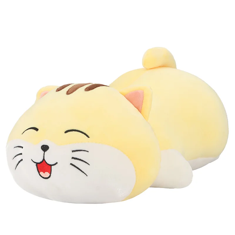 Плюшевая подушка Pusheen Cat, мягкие куклы для детей, плюшевые игрушки для девочек, кавайные куклы для кошек, подушка, детский подарок