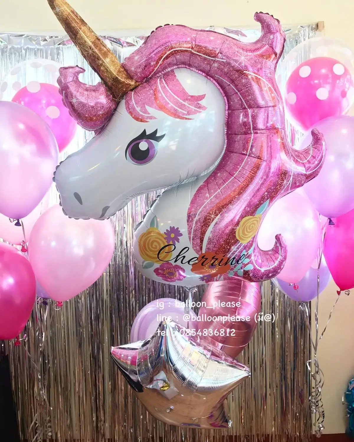 1pc unicorn Вечерние украшения «сделай сам» в виде единорога «Маленький Пони» для детей, 1 день рождения, украшение для вечеринки, детский душ, 40 дюймов, гелиевые шары в виде цифр - Цвет: 1pc unicorn