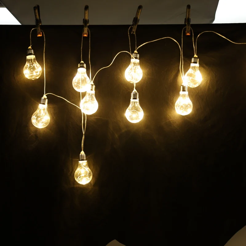 

New Clear Globe String Lights Led Copper Wire Lamps Holiday Lighting Party Lighting Strings For Indoor Outdoor Decoration