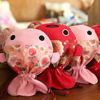 

5pcs Goldfish happy candy bag creative happy candy box gift package free shipping