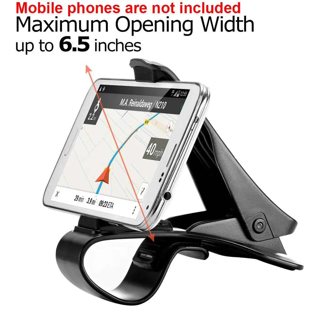 

Desktop Car Mount GPS Stand Stable Reusable Rack Adjustable Universal 360 Degree Rotating Phone Holder Travel Removable Home