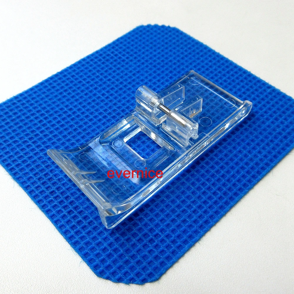 Janome 900CPX 용 투명 바인더 발, 가이드 796402004 포함, 커버 프로 1000CPX,2000CPX