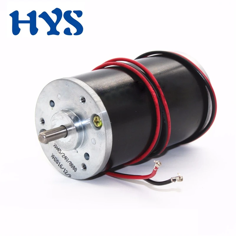

HYS Mini Motor DC12V 24V High Speed 4000rpm 8000rpm Electric Motor Reversible CW/CCW DC 12 Volt 24 V Micro Motors DIY