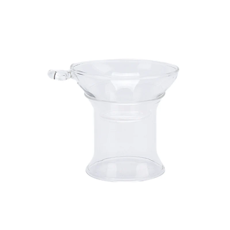 China Traditional KungFu Tea Steepers Cup Heat-resistant glass Tea Strainer With Handle Filter for Loose Leaf Infuser tea infuser tea strainer tea filter