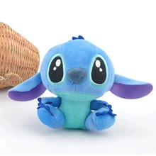 10cm Stitch Toy Cartoon Stitch Plush Doll Toy Kid Cute Stuffed Plush Dolls Anime Pendant Toys Girl Kids Birthday Christmas Gifts