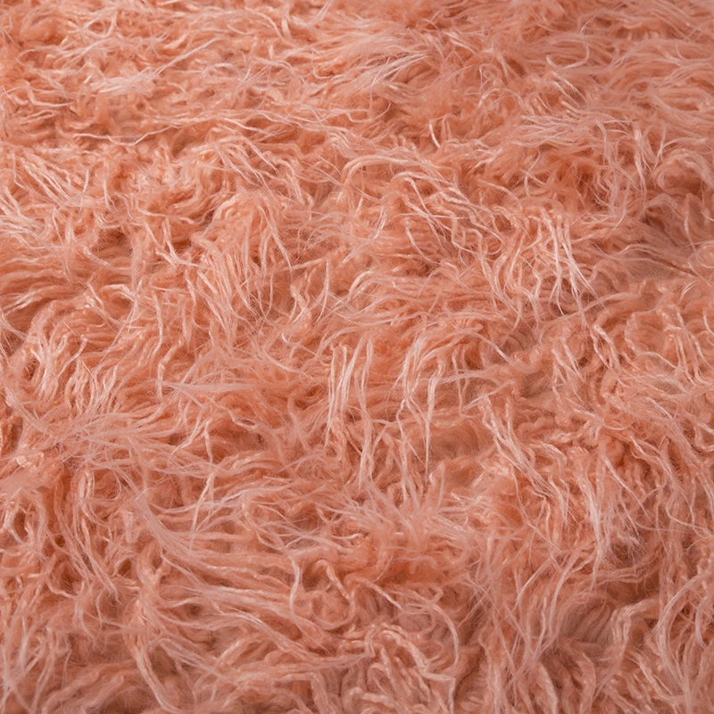 Hot Selling Faux Fur Fabric Yard, Fashioon Fur Coat Fabric Fur