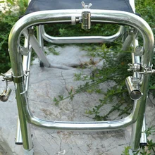 Кронштейн для крепления на стул зажим коррозионная стойкость Петля из нержавеющей стали зажим Противоскользящий Морской Открытый держатель удочки практичный