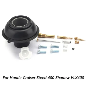 

Aluminum Carburetor Repair Kit For Honda Cruiser Steed 400 Shadow VLX400 Hot New Useful 1 set