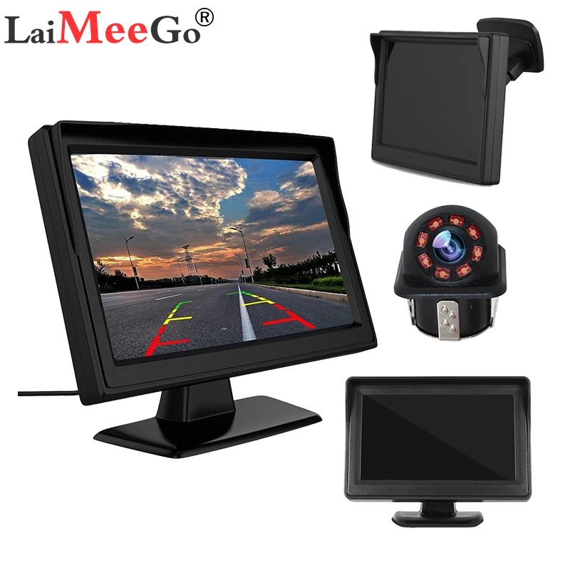Auto Monitor 5 zoll TFT LCD Auto Reverse Rückansicht Backup-Kamera IR Universal Spiegel Einparkhilfe für Chevrolet: cruze/Epica Auto Monitor 5 zoll TFT LCD Auto Reverse Rückansicht Backup-Kamera IR Universal Spiegel Einparkhilfe für Chevrolet: cruze/Epica