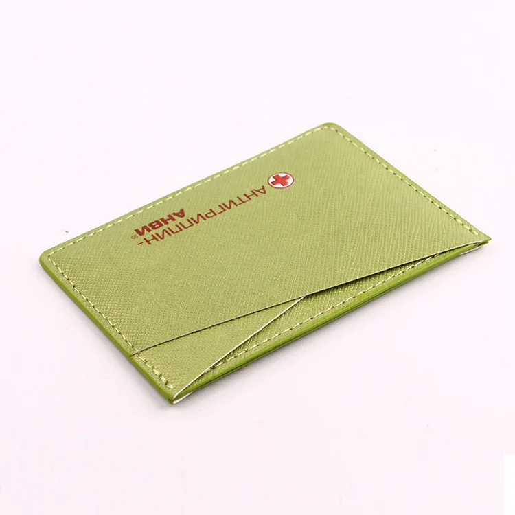 

Cross Pattern Double-Sided Multi-functional Wallet Phone Back Sticker with Double-Sided Adhesive Card Holder Cool Document Packa