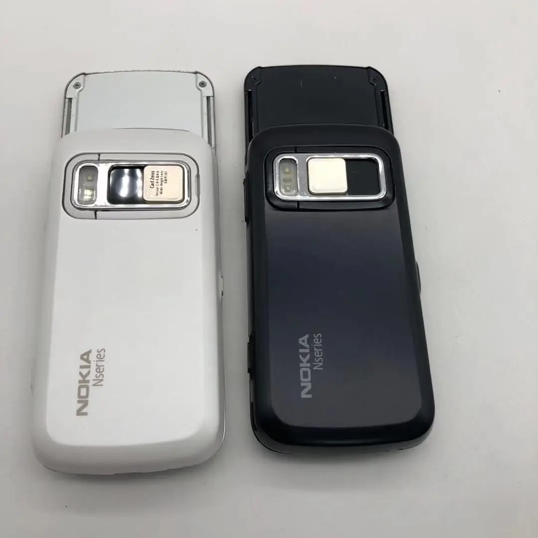refurbished iphone xr Nokia N86 refurbished Original Nokia N86 original unlocked GSM 3G WIFI GPS 8MP Mobile phone Black&White russian keyboard support iphone xr refurbished