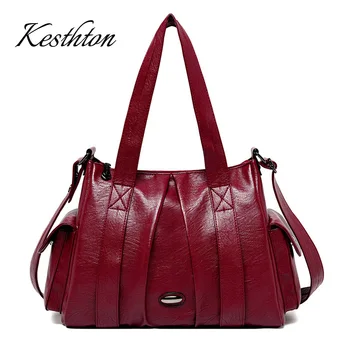 

Ladies Messenger Bags Pu Leather Soft Woman Handbags Female Shoulder Bags Luxury Handbags Women Bags Designer