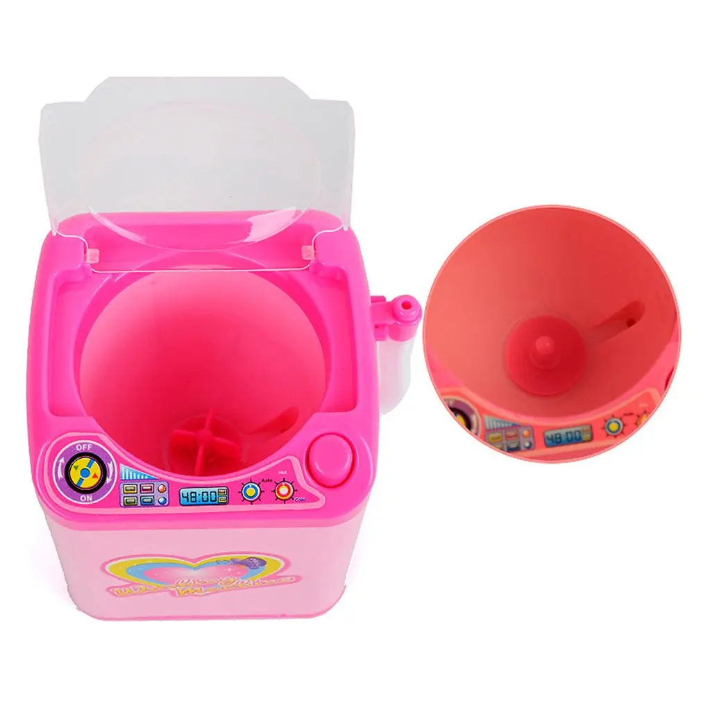 Мини-домик маленький прибор стиральная машина Безопасный нетоксичный пластик Abs Мода развивающие игрушки от батареи
