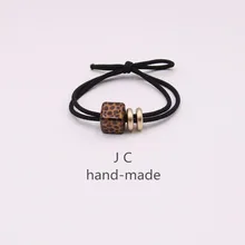 Аксессуары для волос квадратная лента для волос с леопардовым узором Смайлик Стиль повязка для волос для завязывания резинка для волос аксессуары для волос