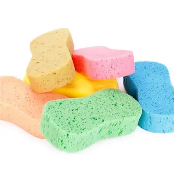 

High Density Sponge Car Wash Cotton Large Vacuum Compression 8 Word Sponge Magic Cleaning Wipe Decontamination
