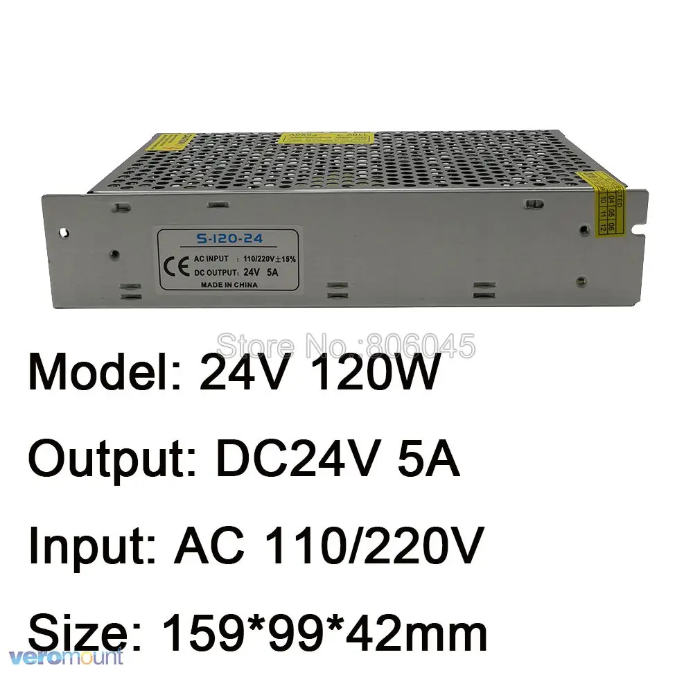 24V освещение Трансформатор AC110V 220V постоянного тока до DC24V 1A 2A 3A 5A 6.5A 8.5A 10A 15A 16.5A 21A 30A переключение Питание Мощность конвертер